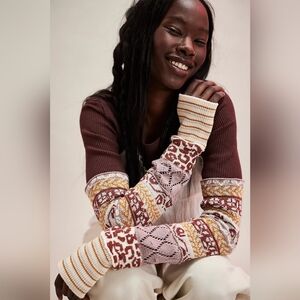 Free People We The Free All In Cuff Chocolate Combo NWOT